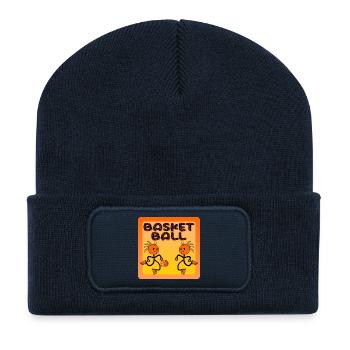 STICK FIGURE BASKETBALL TEAM SPORT - Recycled Patch Beanie - french navy - Front