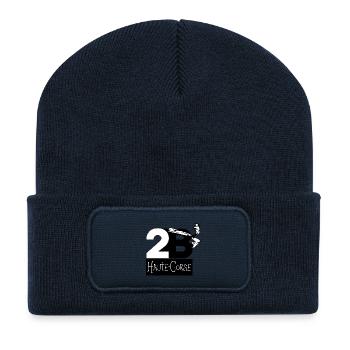 Haute Corse - Beanie recyclé à patch - bleu marine - Devant