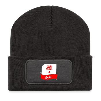 Gers - Recycled Patch Beanie - dark grey - Front