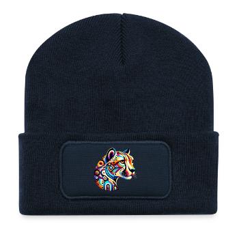 Gepard - Recycelte Patch Beanie - French Navy - Vorne