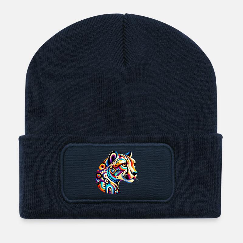Gepard - Recycelte Patch Beanie - French Navy
