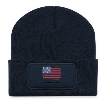 Charleston, South Carolina, USA - Recycled Patch Beanie - french navy - Front