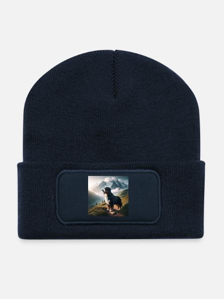 Berner Sennenhund - Recycelte Patch Beanie - French Navy