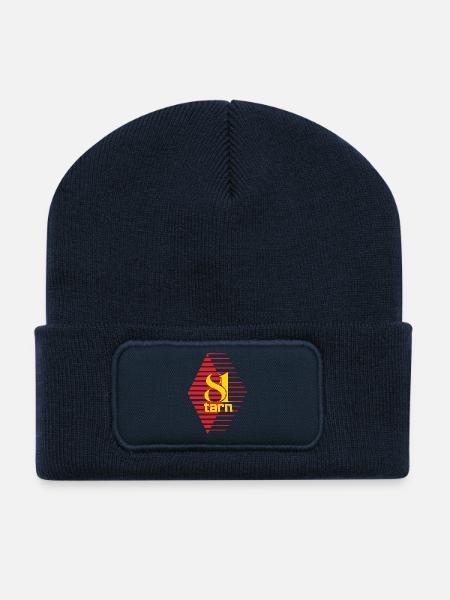 Tarn - Recycelte Patch Beanie - French Navy