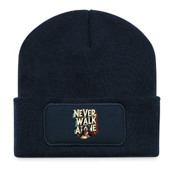 Bernese mountain dog - Recycled Patch Beanie - french navy - Front