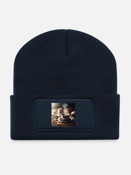 Tasse Kaffee - Recycelte Patch Beanie - French Navy