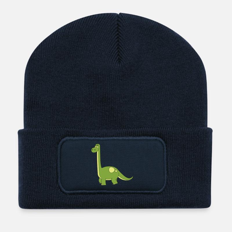 dino - Recycled Patch Beanie - french navy