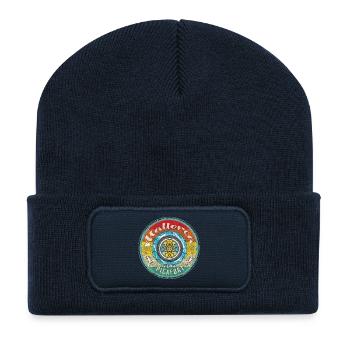 Majorque Îles Baléares can picafort - Beanie recyclé à patch - bleu marine - Devant