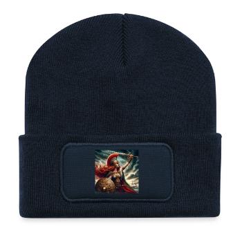 Power of a Celtic Warrior - Recycled Patch Beanie - french navy - Front
