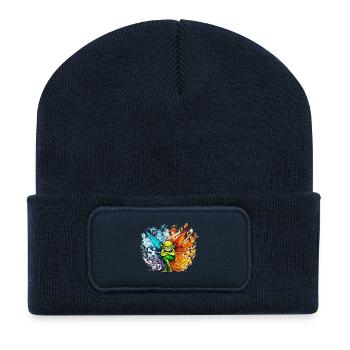 La Fée des mères - Beanie recyclé à patch - bleu marine - Devant