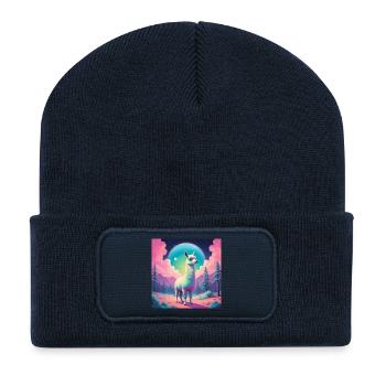 Drama Lama - Recycled Patch Beanie - french navy - Front