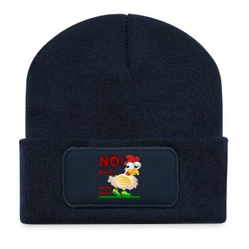 ANSWER NO - CHICKEN COOP - Recycled Patch Beanie - french navy - Front