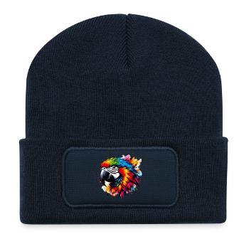 Parrot - Recycled Patch Beanie - french navy - Front