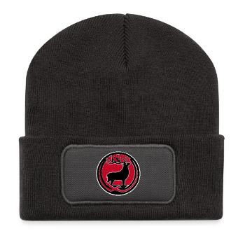 the lord of the forest - Recycled Patch Beanie - dark grey - Front