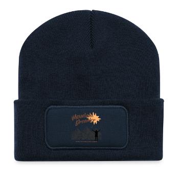 Mountain Dreamer - Recycelte Patch Beanie - French Navy - Vorne