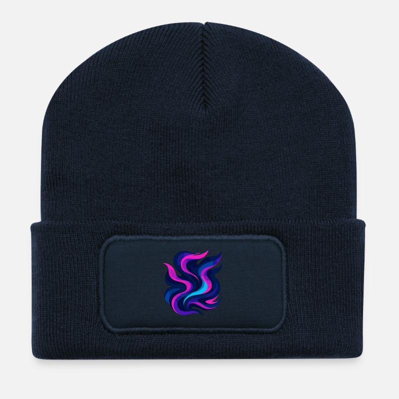 dream in motion - Recycelte Patch Beanie - French Navy