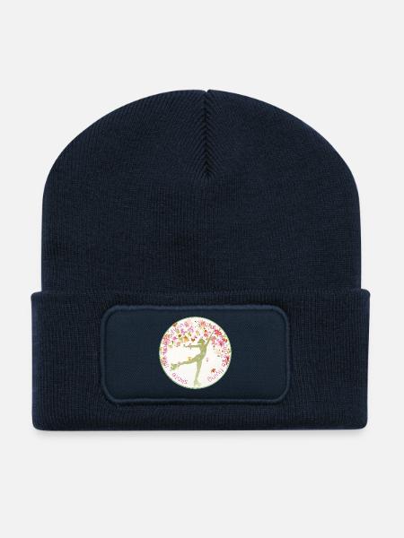 SKATE LIKE YOU ́RE FLYING - Recycled Patch Beanie - french navy