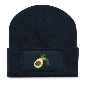 Avocado - Recycled Patch Beanie - french navy - Front