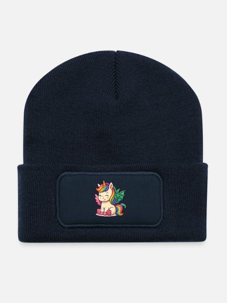 Magic Sniffer - Recycled Patch Beanie - french navy