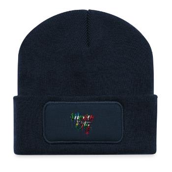 Mexico City - Recycled Patch Beanie - french navy - Front