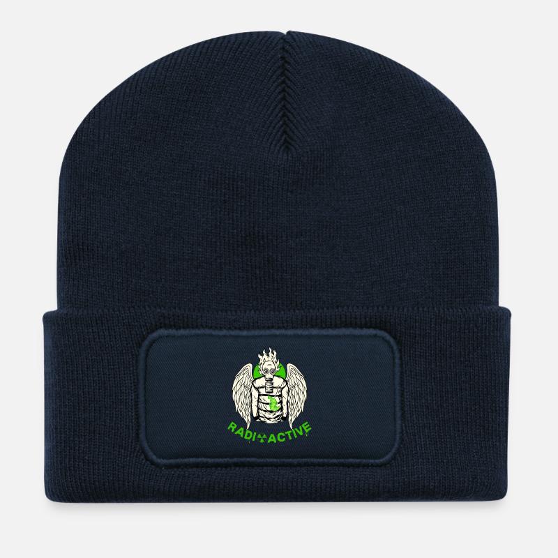 Radioactive Angel - Recycled Patch Beanie - french navy