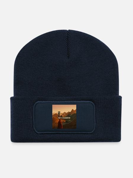 Tibet Colonization - Recycled Patch Beanie - french navy