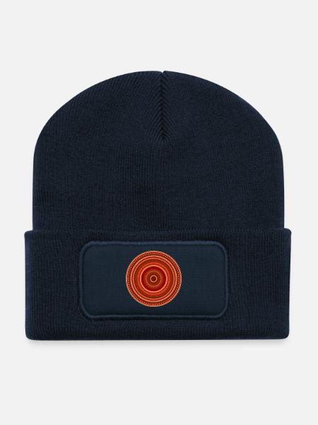 Mandala - Recycled Patch Beanie - french navy
