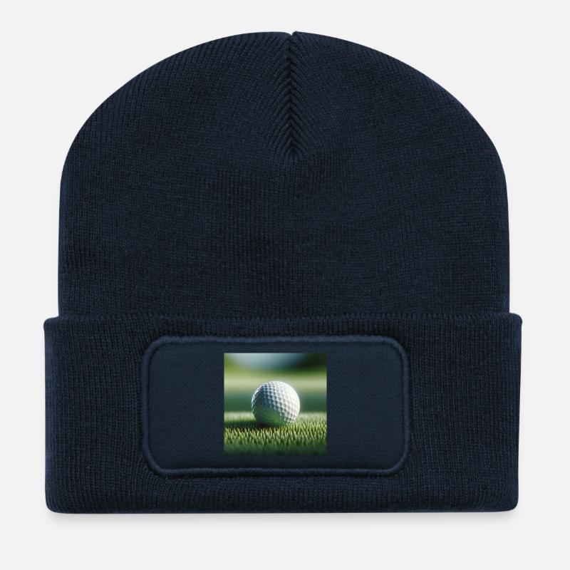 Sports, golf - Recycled Patch Beanie - french navy