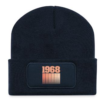 1968 - Recycelte Patch Beanie - French Navy - Vorne