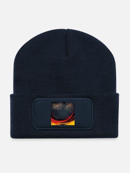 Unity Day Celebration - Recycled Patch Beanie - french navy