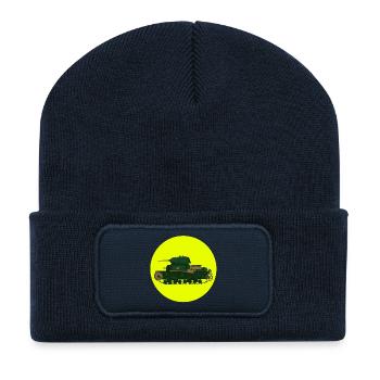 WAGON M 13/40 - Recycled Patch Beanie - french navy - Front
