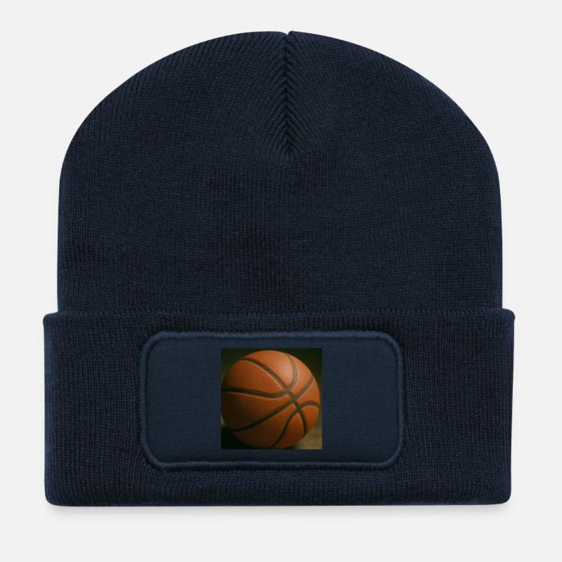 Sport Basketball - Beanie recyclé à patch - bleu marine