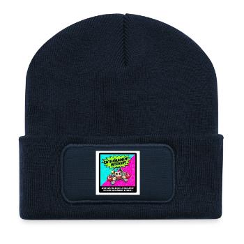 Intensives Gamer-Training - Recycelte Patch Beanie - French Navy - Vorne
