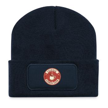 Leipzig Gluhwein Saison - Recycelte Patch Beanie - French Navy - Vorne