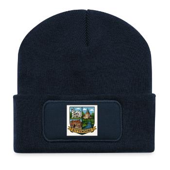 Kittendorf Coat of Arms Collage - Recycled Patch Beanie - french navy - Front
