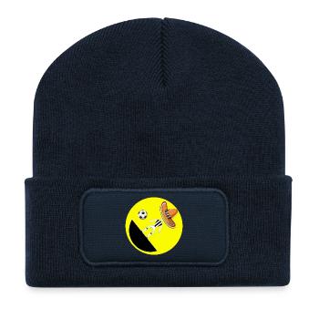 Fiesta Goal Kick: Soccer Meets Sombrero - Recycled Patch Beanie - french navy - Front