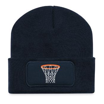 Basketball Hoop Ring Sport Icon - Recycled Patch Beanie - french navy - Front