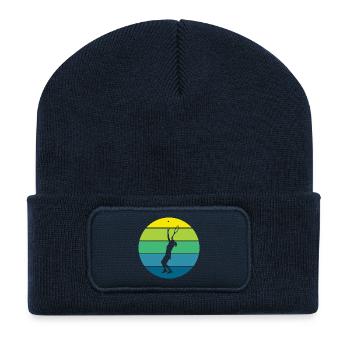 Tennis - Recycled Patch Beanie - french navy - Front