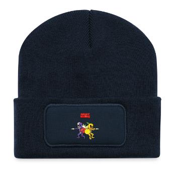 Fruit Wars Obstkrieger - Recycelte Patch Beanie - French Navy - Vorne