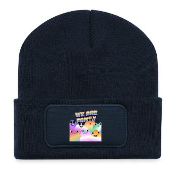 Pride Family - Recycled Patch Beanie - french navy - Front