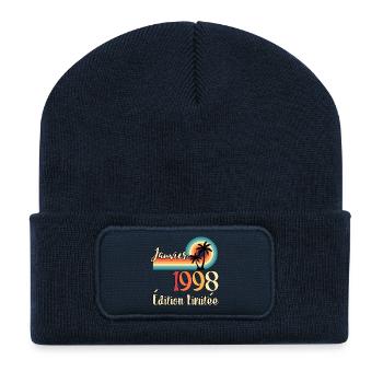January 1998 Limited Edition Vintage - Recycled Patch Beanie - french navy - Front