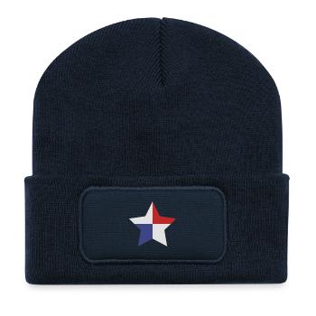 Panama star-shaped flag - Recycled Patch Beanie - french navy - Front