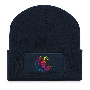 Jga 2026 Skull Colorful - Recycled Patch Beanie - french navy - Front