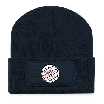 Meister und Aufsteiger 2025/2026  - Recycelte Patch Beanie - French Navy - Vorne