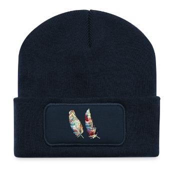 Pen - Recycled Patch Beanie - french navy - Front