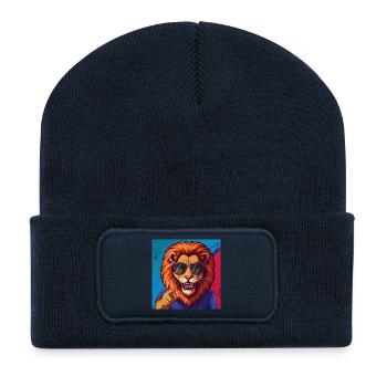 Frankensteen: The Deciding King - Recycled Patch Beanie - french navy - Front