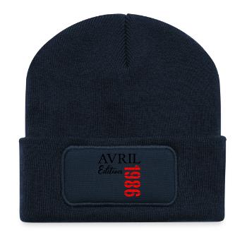 41. Jubiläum April 1986 - Recycelte Patch Beanie - French Navy - Vorne