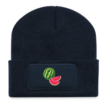 Meonen, Summer Designs - Recycled Patch Beanie - french navy - Front