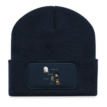 PROENGLAND - Recycled Patch Beanie - french navy - Front