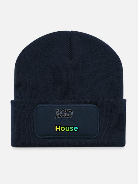 Acid House - Recycled Patch Beanie - french navy